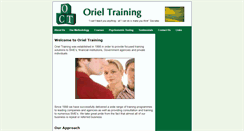 Desktop Screenshot of orieltrain.com